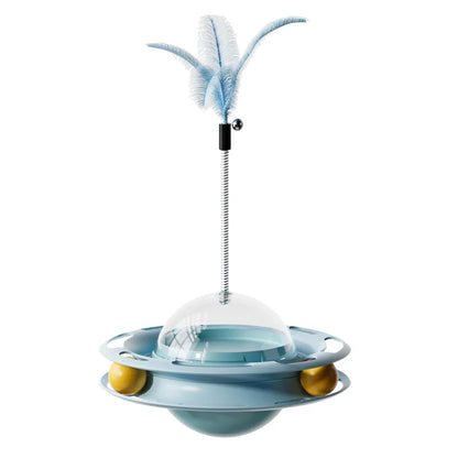 Roterande matlåda med läckfunktion