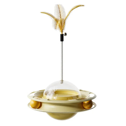 Roterande matlåda med läckfunktion