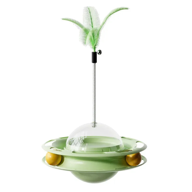 Roterande matlåda med läckfunktion