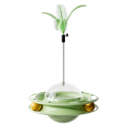 Roterande matlåda med läckfunktion